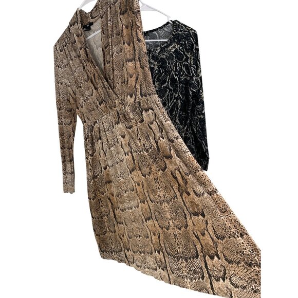 H&M & TART Intimates Animal Print Dress & Top Lot of 2 RAA10439 - Picture 2 of 10